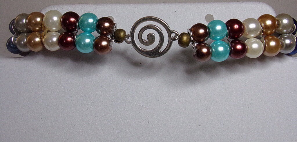 Multi-Color dual strand bracelet